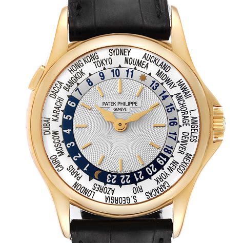 5110j Patek Philippe Complications World Time Mens Watch.